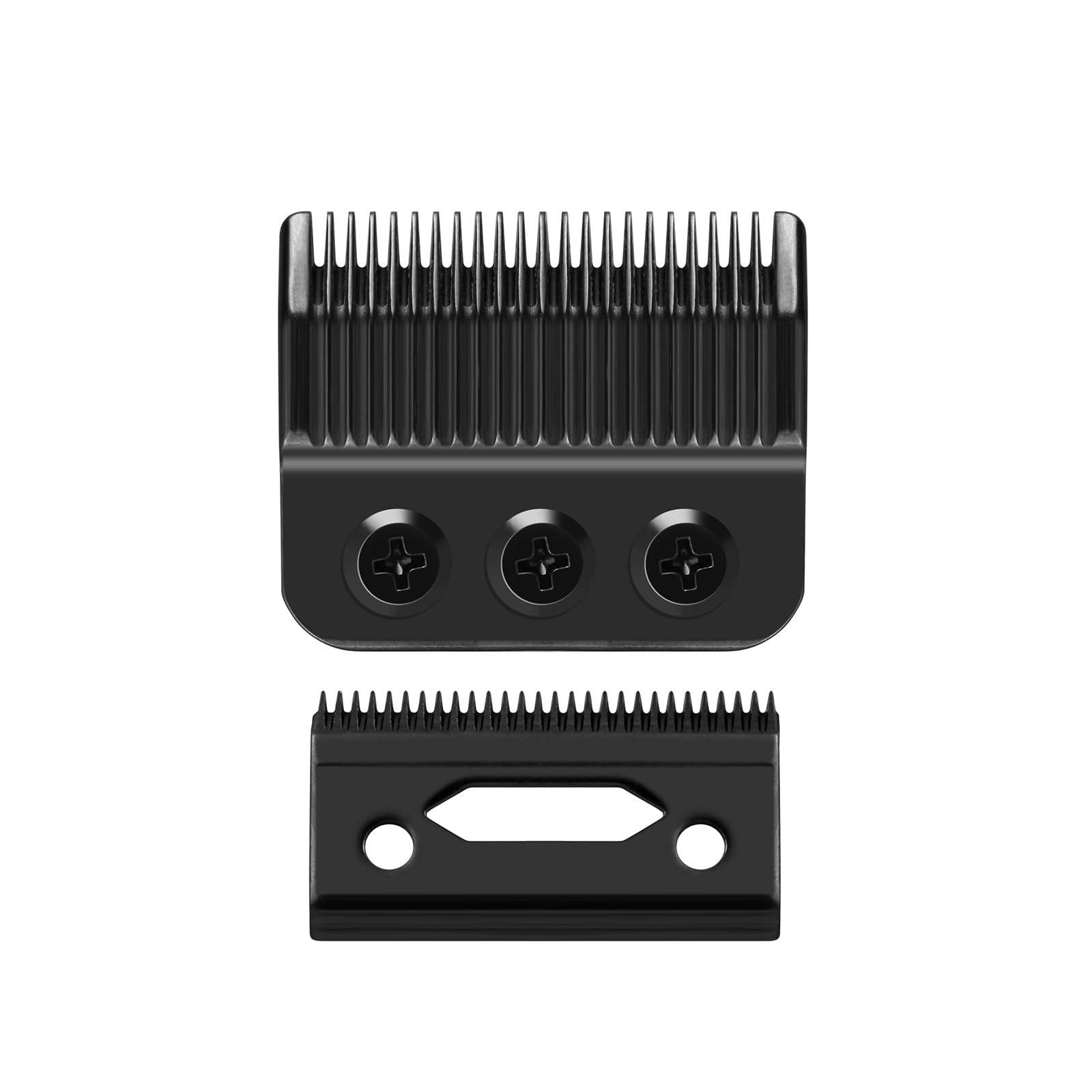 Black 3-Hole Clipper Blade Compatible with Wahl Designer (1 Pack)