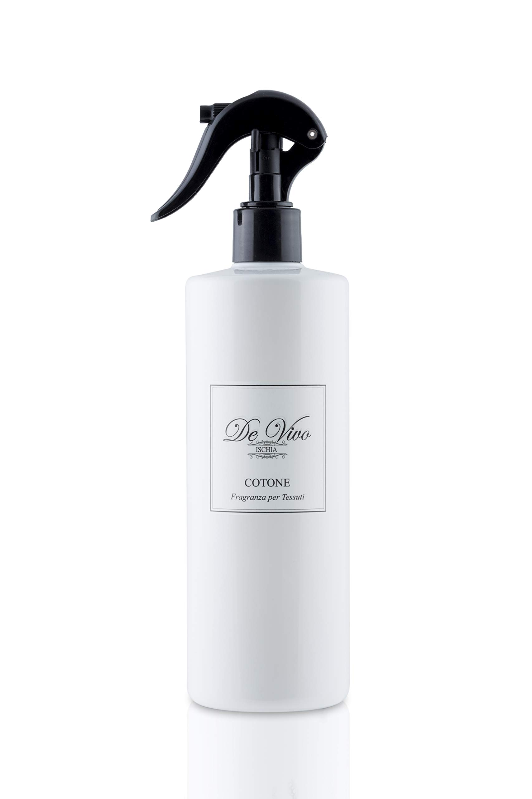 DE VIVO Fragranza per tessuti e biancheria - COTONE (COTONE, Spray 500 ml)