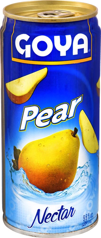 Goya Foods Pear Nectar, 9.6 oz (2721)