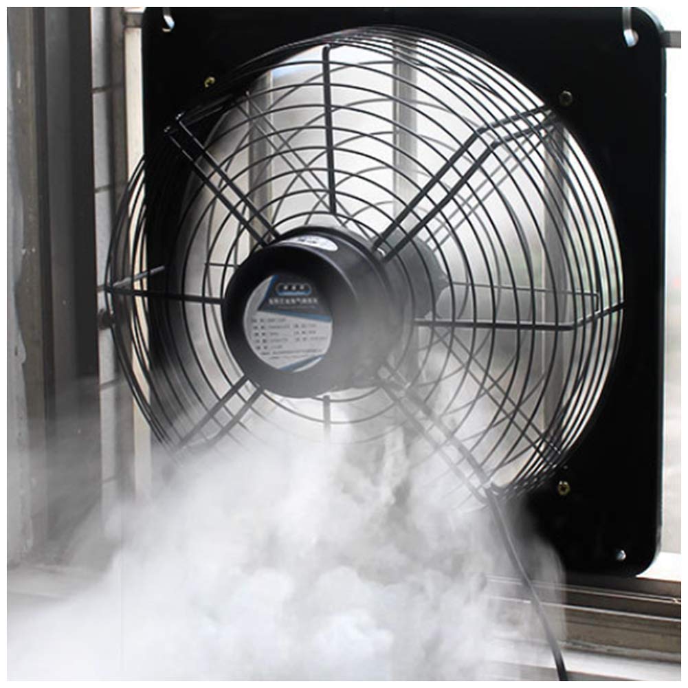 Ventilatore Di Scarico Commerciale 300Mm Ventilatore Di Aria Dello Scarico Assiale in Metallo 1780 M³/H Estrattore Industriale Di Ventilazione 60W Funzionamento Silenzioso E Stabile