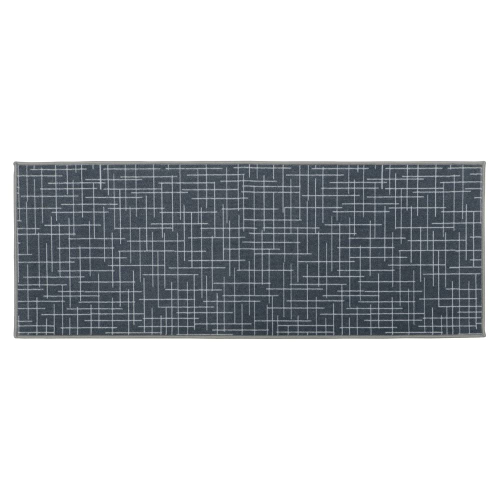 Jvl Grey Savio Machine Washable Runner Mat, 57 X 150 Cm, One Size (07-137Gy)