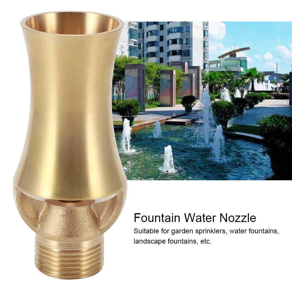 Omabeta Ugello per Fontana Durevole Installazione Facile Spruzzatore per Fontana Regolabile Facile da Usare per irrigatori da Giardino Fontane d'Acqua Fontane paesaggistiche