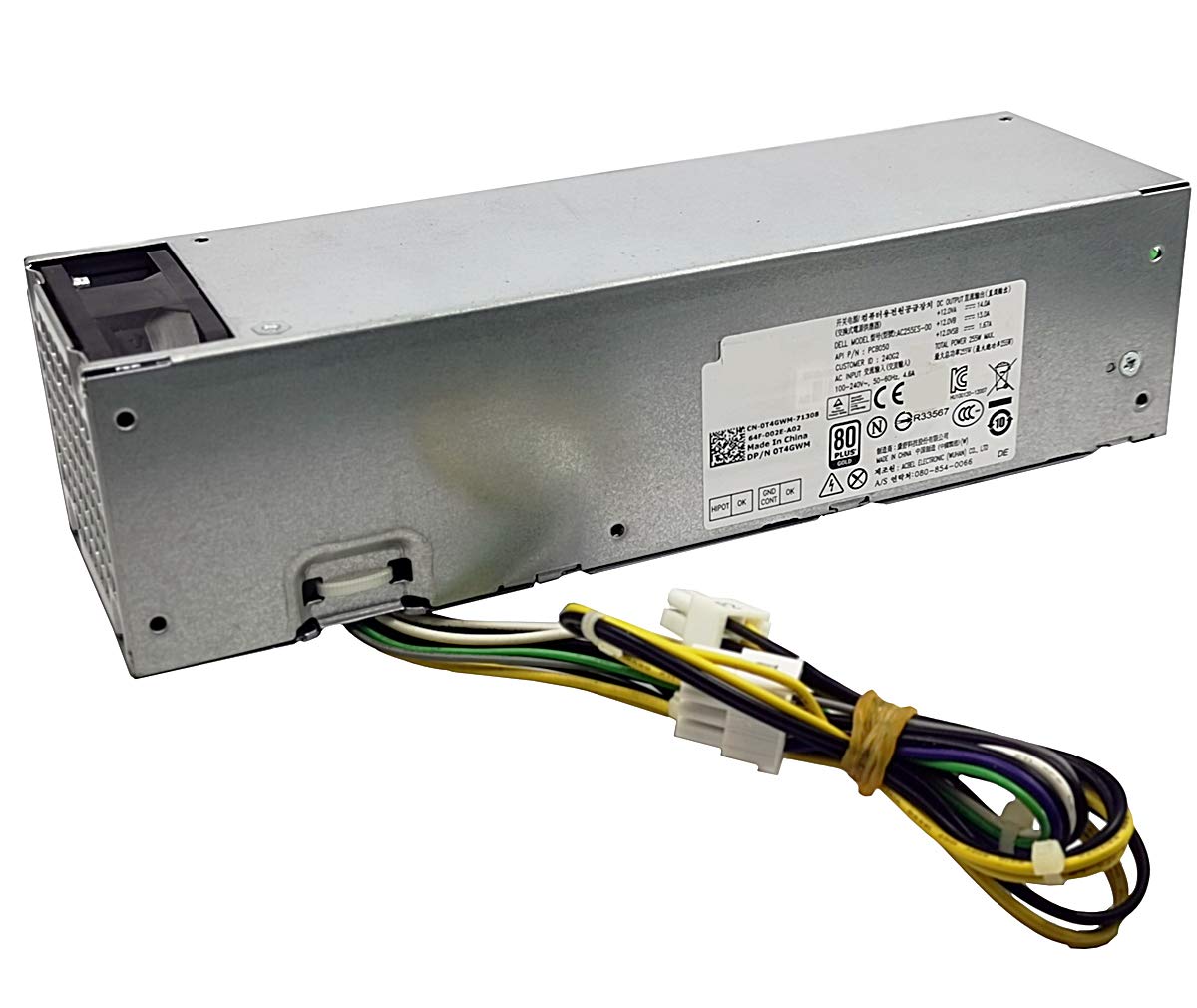 AC255ES-00 PCB050 255W Power Supply Compatible with Dell Optiplex 3020 7020 9020 Precision T1700 Small Form Factor SFF Systems