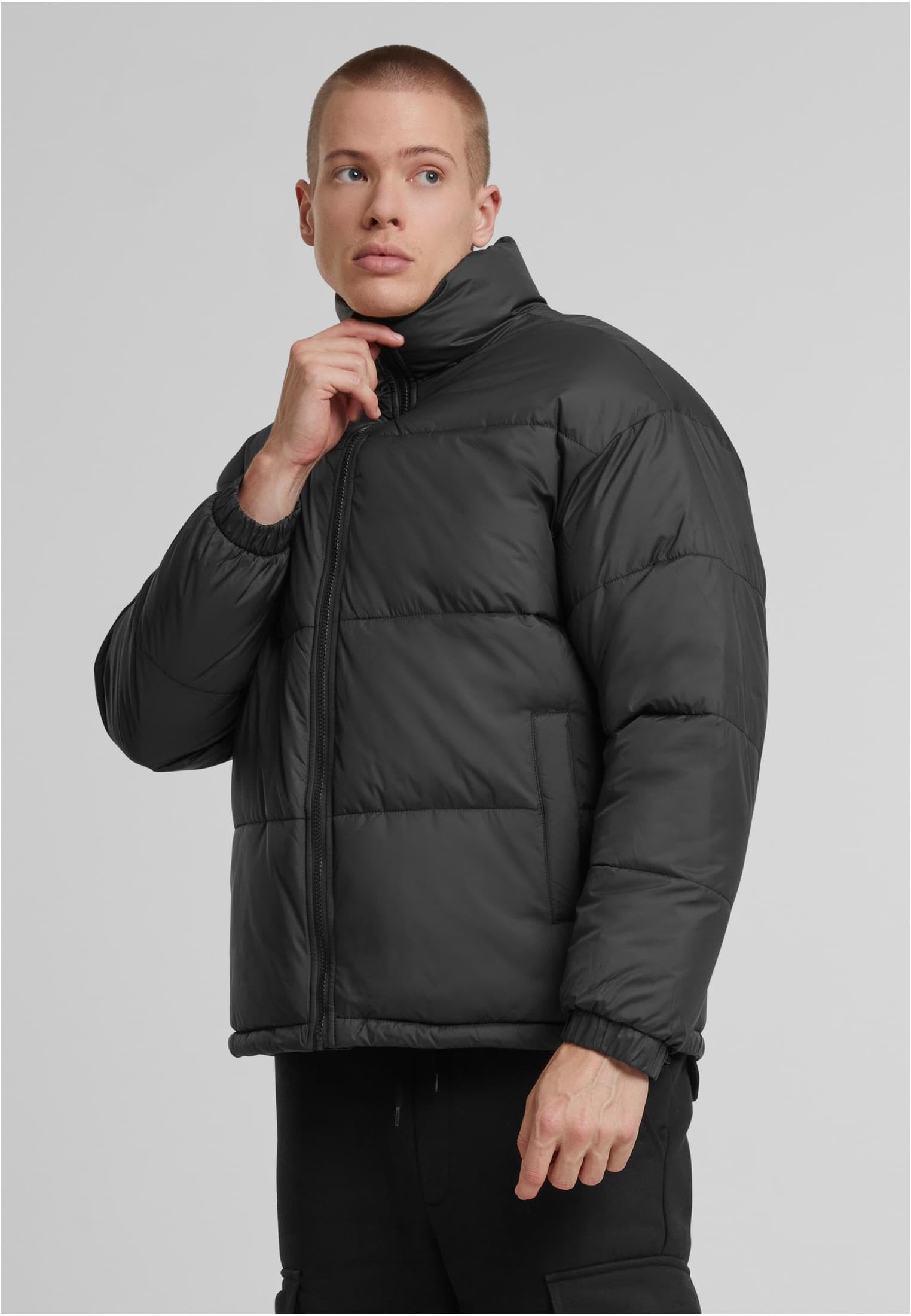 Urban Classics M?skie lekkie kurtki, czarny, XXL