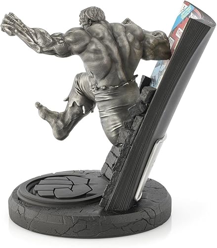 Miniatura 5 de Royal Selangor Figura de estatua #5 de la colección Marvel de peltre de edición limitada de Hulk Marvel Treasury Edition #5