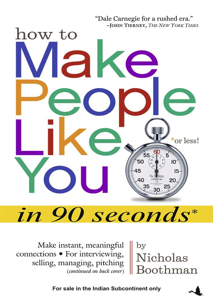 How to Make People Like You in 90 Seconds or Less!