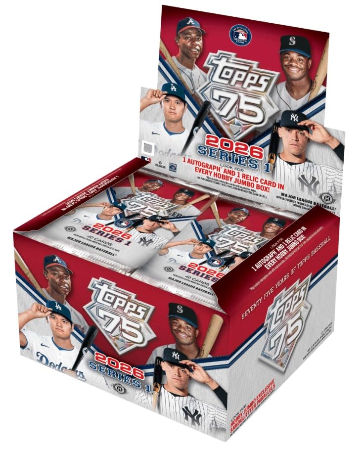 Amazon.co.jp: MLB 2026 TOPPS SERIES 1 BASEBALL JUMBO BOX