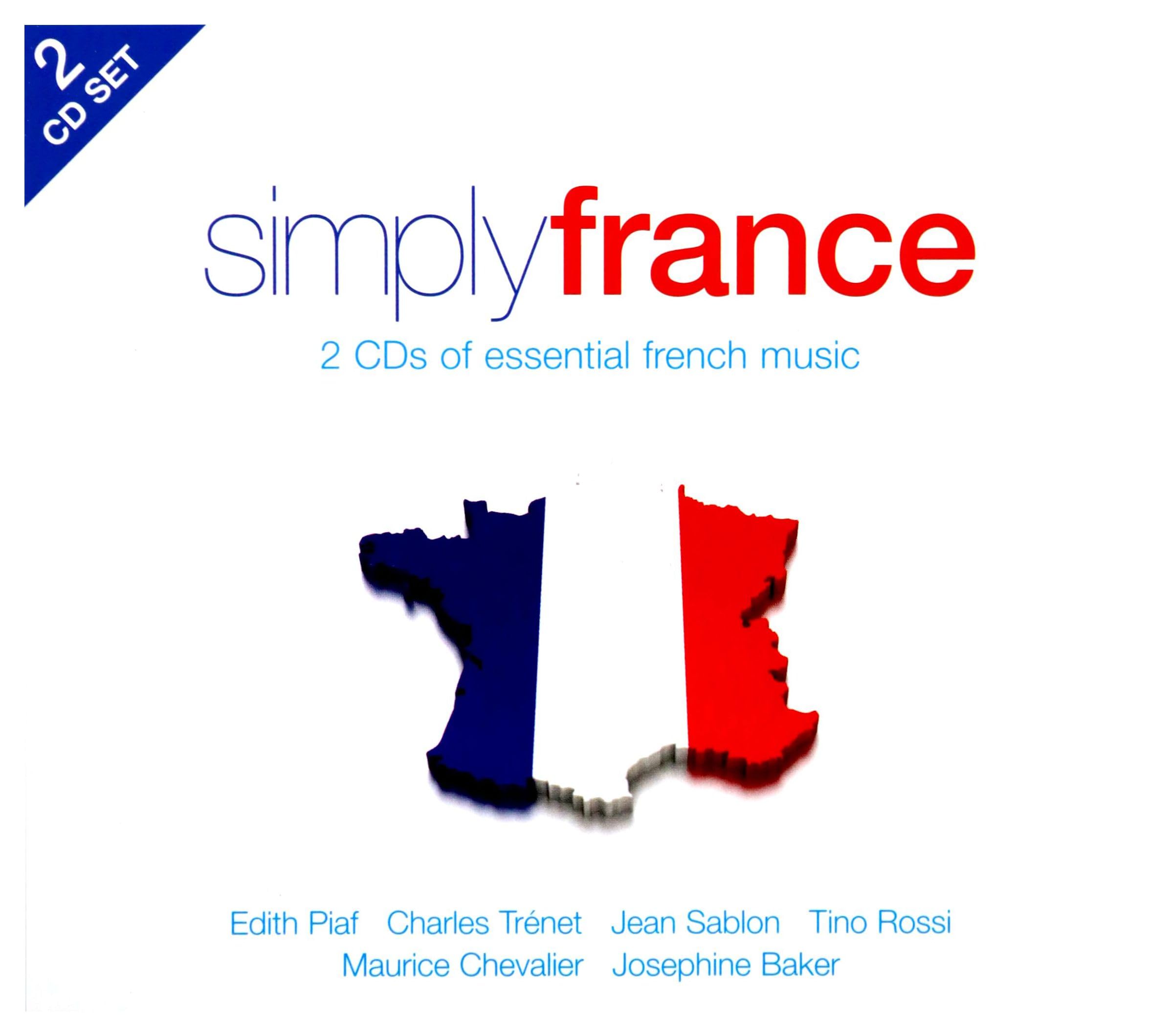 Various Artists Simply France Double CD NEW