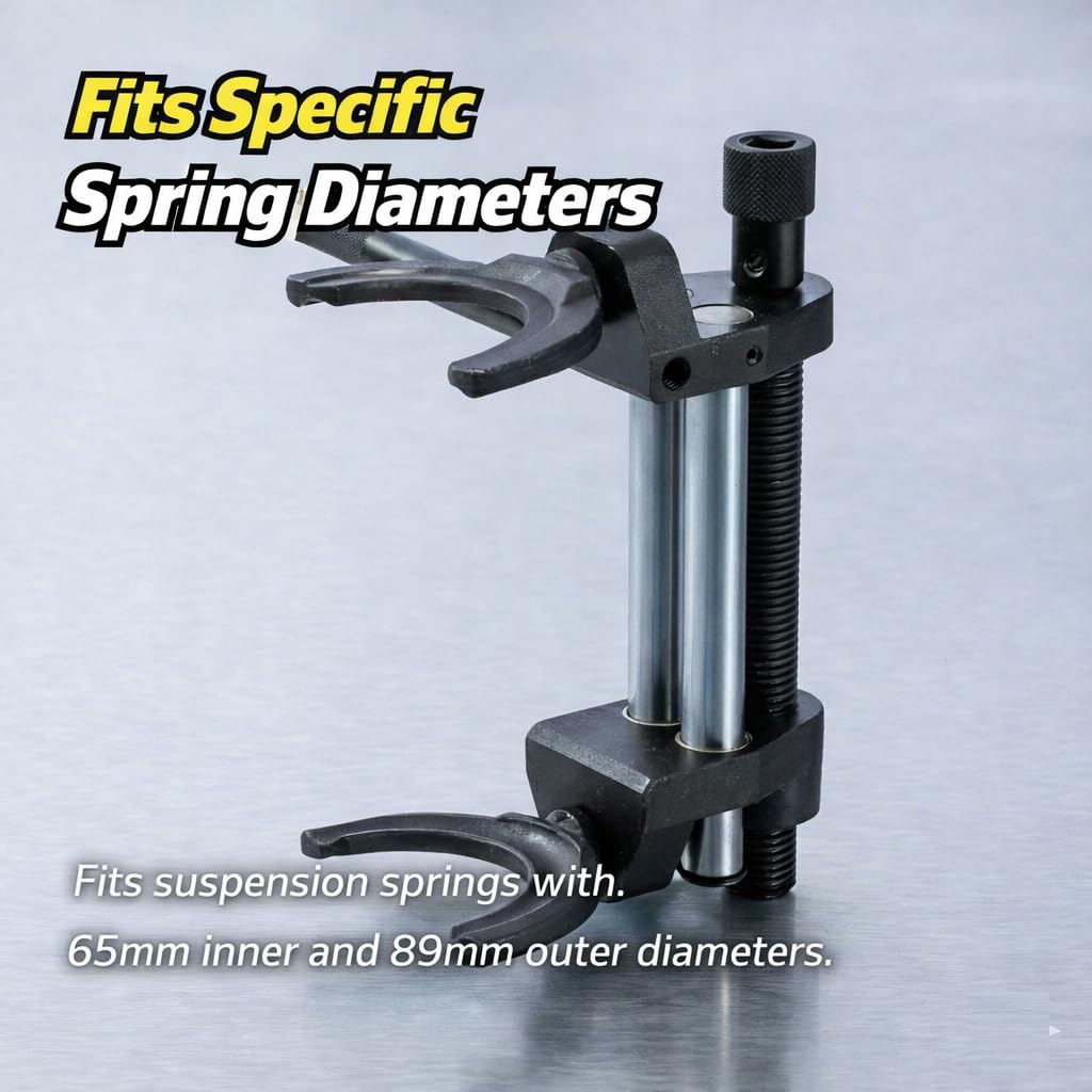 KATSU Tools Compressore per Molle Ammortizzatori Cabina Camion – Strumento di Servizio Sospensioni ad Alta Resistenza, Modello 450735