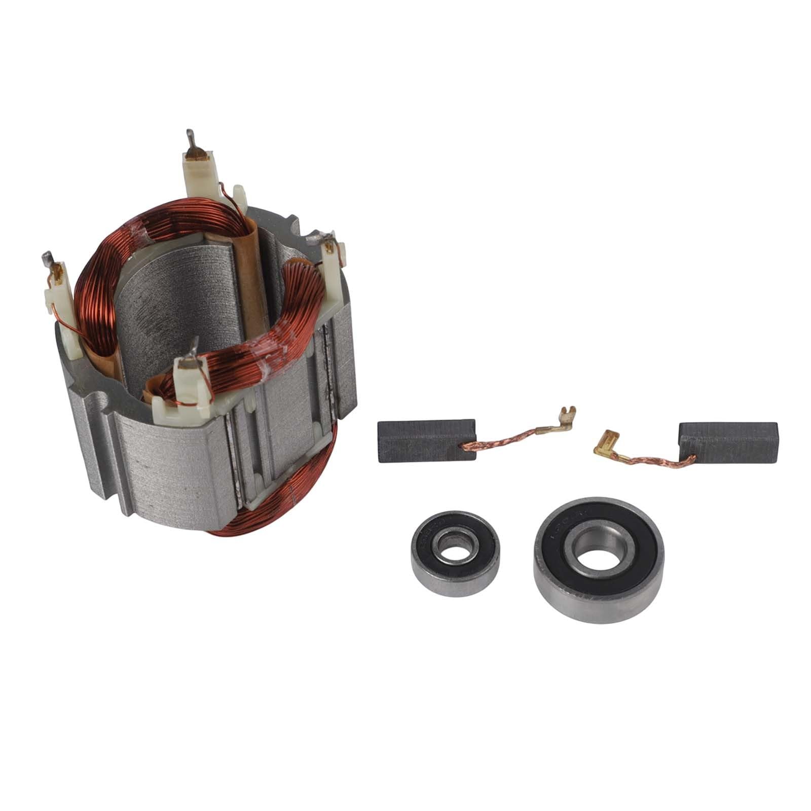 Kit con estator y cepillo de carbono para reparar motor de martillo HR4011C