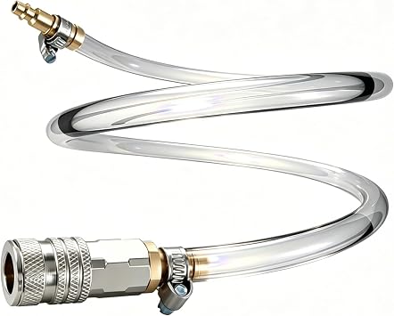 EVRBUL Engine Radiator Coolant Drain Hose Cooling System Drain and Refilling Tool Compatible with Volvo VNL Truck with D11 D13 D16 Engine Mack Truck with MP7 MP8 MP10 Engine Replace# 9996049