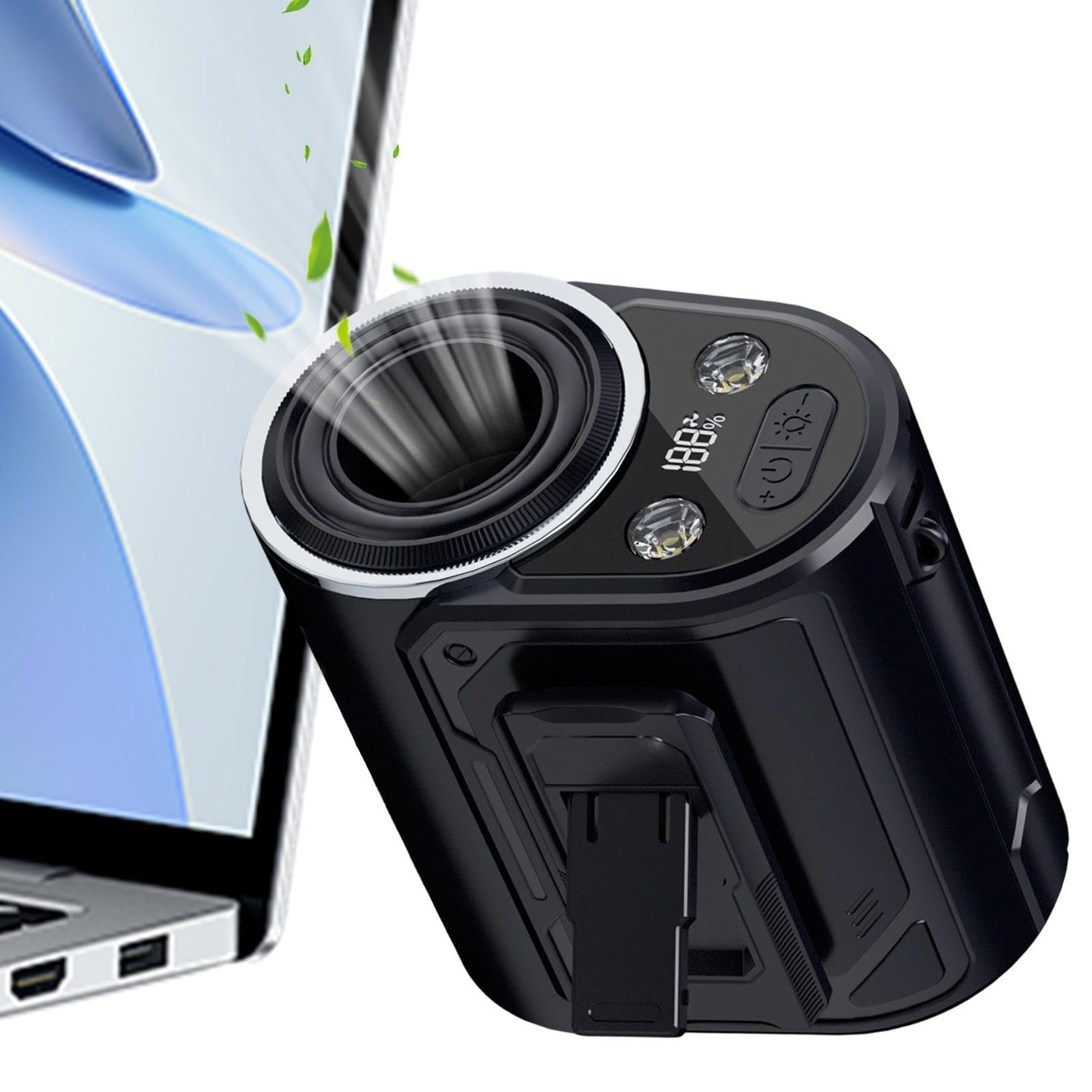 Ventilateur ceinture 6000mAh pour rester au frais au bureau et en camping