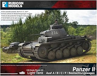 Rubicon Models Panzer II Ausf A / B / C / F / Beobachtungswagen Light Tank