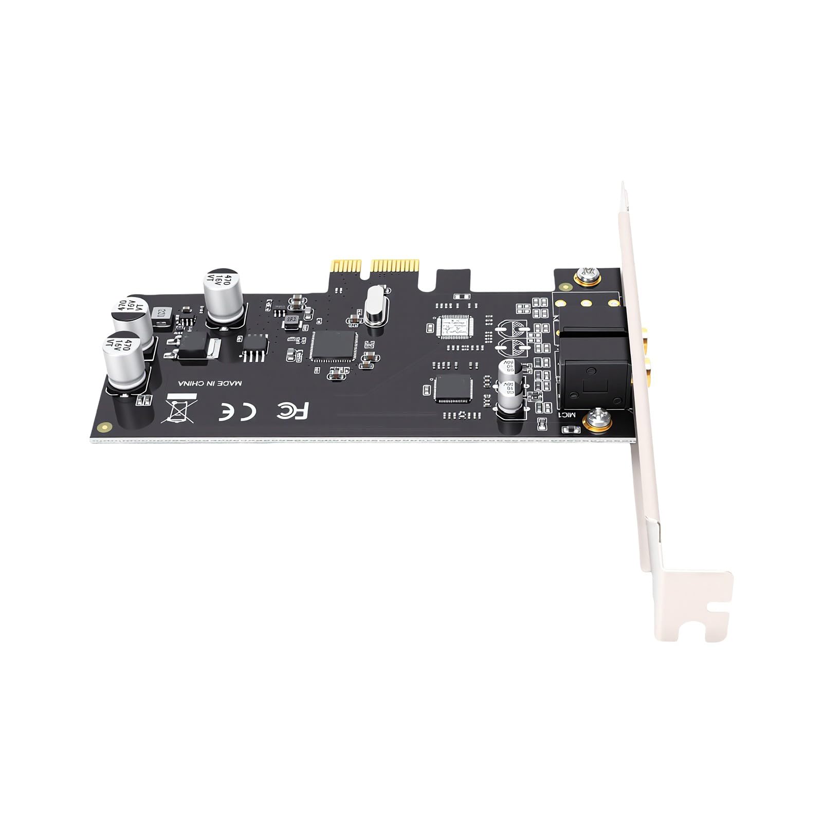 Cosiki Tarjeta de Sonido PCIe con Reducción de Ruido por IA, para PC