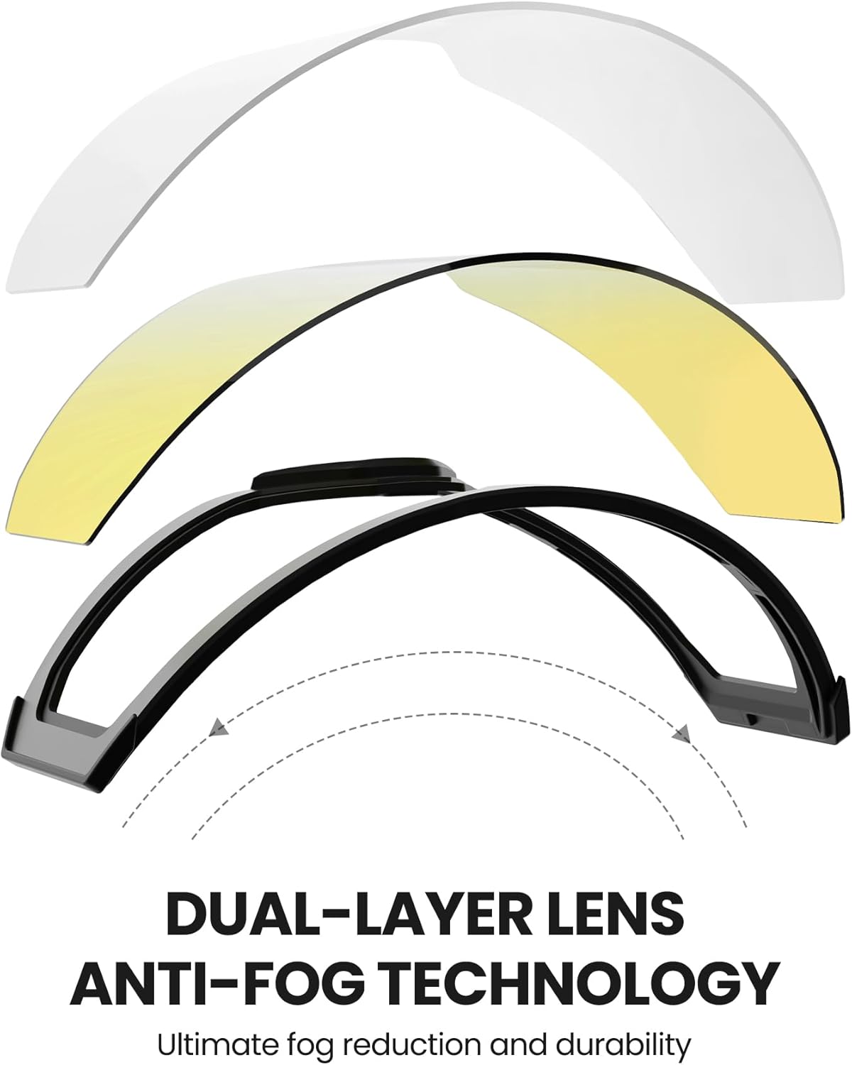 OutdoorMaster Falcon Ski Goggles Lens by ZEISS, OTG Snowboard Goggles Anti-fog, Magnetic Interchangeable Lens, Snow Goggles