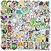 Rick & Morty - Adesivo impermeabile per bagagli, per notebook a tazza d'acqua, 85 pezzi