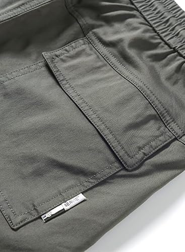 Jmierr Mens Casual Sweatpants Tapered Running Workout Athletic Track Pants Drawstring Joggers Pants For Men With Pockets,Us 34(M),Grey #TOP6