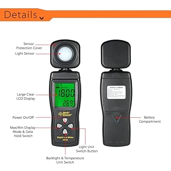 光電池照度計 Amazon.co.jp: 照度計 光度計 デジタル ルクスメーター ルクス計