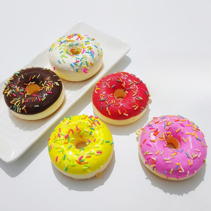 Amazon.co.jp: 食品サンプル ドーナツ カラフル ミックスカラー