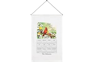 Fox Valley Traders Personalized Faith, Hope, Love Towel Calendar 2024