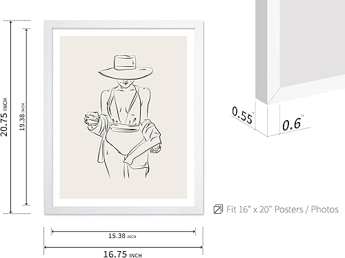 Miniatura 409 de Poster Master Póster de peonías – Estampado de flores retro – Ilustración floral – Ilustración en blanco y negro – Diseño de línea y abstracto –