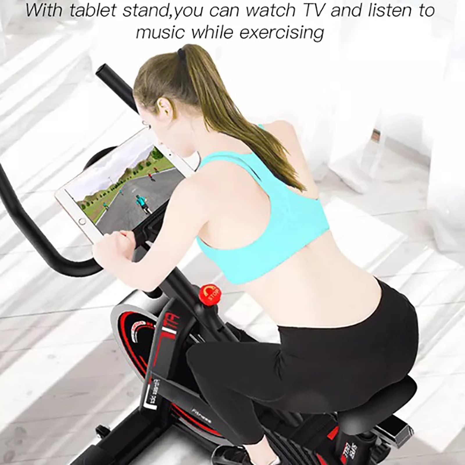 室内フィットネス サイクリング Amazon | 屋内サイクリングバイクステーショナリー-静かなフィットネス