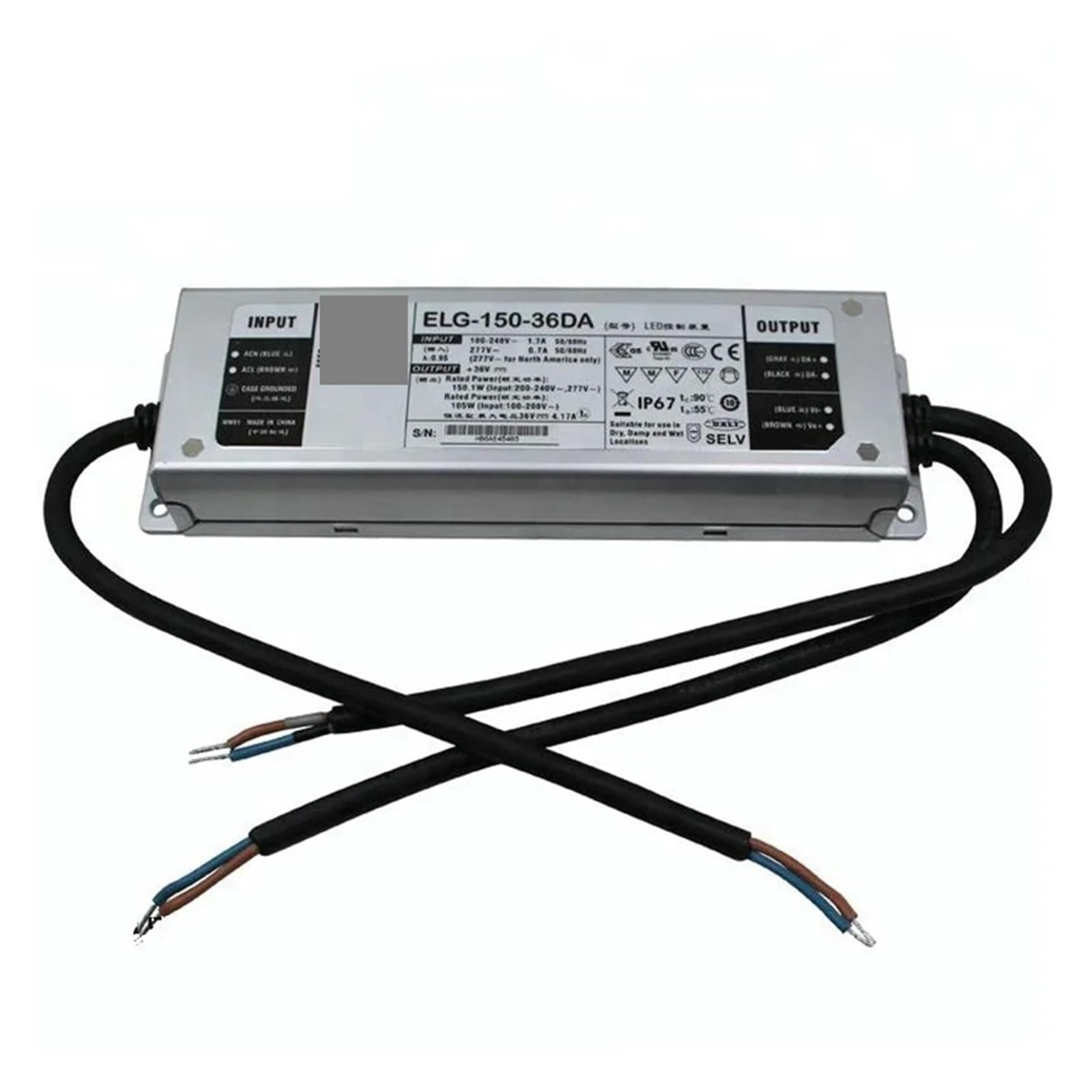 IDGTTLDF ELG-150-24DA-3Y 24V LED switching power supply 3Y