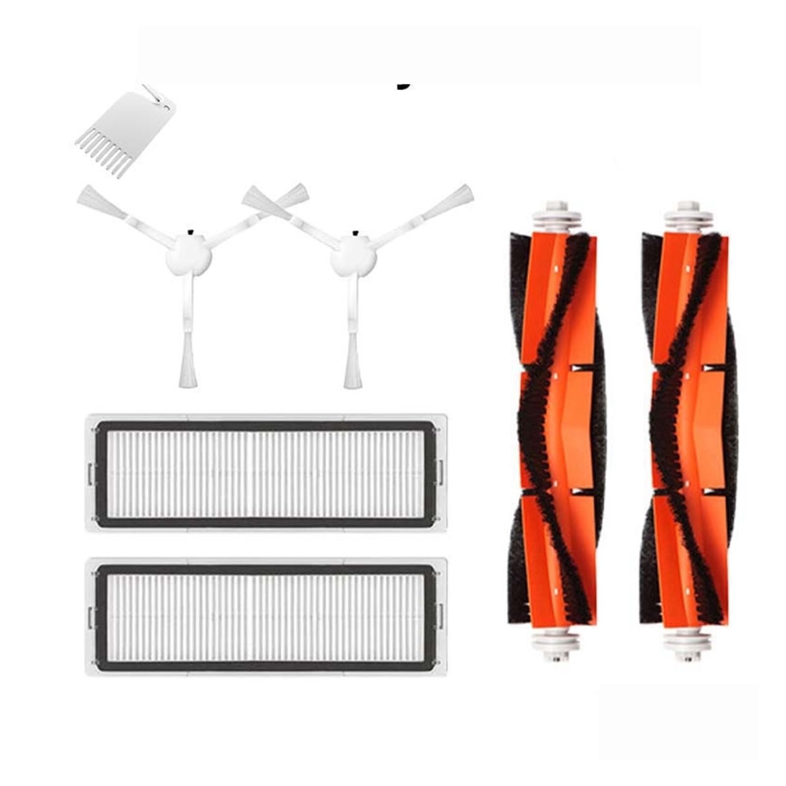 Compatible con XMI 1C STYTJ01ZHM Cepillo lateral principal Tanque de agua Paño de fregona Filtro HEPA Kit de piezas Accesorios for aspiradora robot(Suit 4)