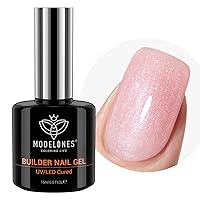 Vista 13 de modelones Solución de engrosamiento de uñas, deshidratador e imprimación y gel constructor de uñas, 3 piezas de deshidratación y unión