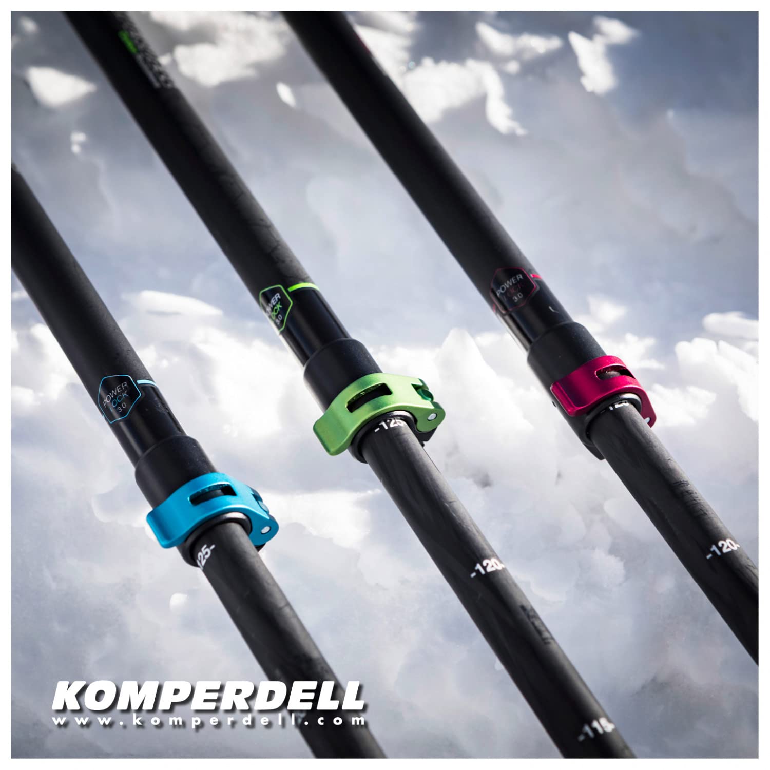 Komperdell Carbon C7 Ascent - Bastón de esquí