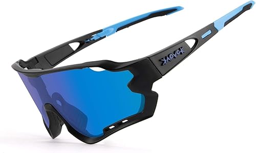 KAPVOE Ciclismo Gafas Hombres Mujeres Gafas de sol MTB Deportes Mountain Bike Béisbol Running