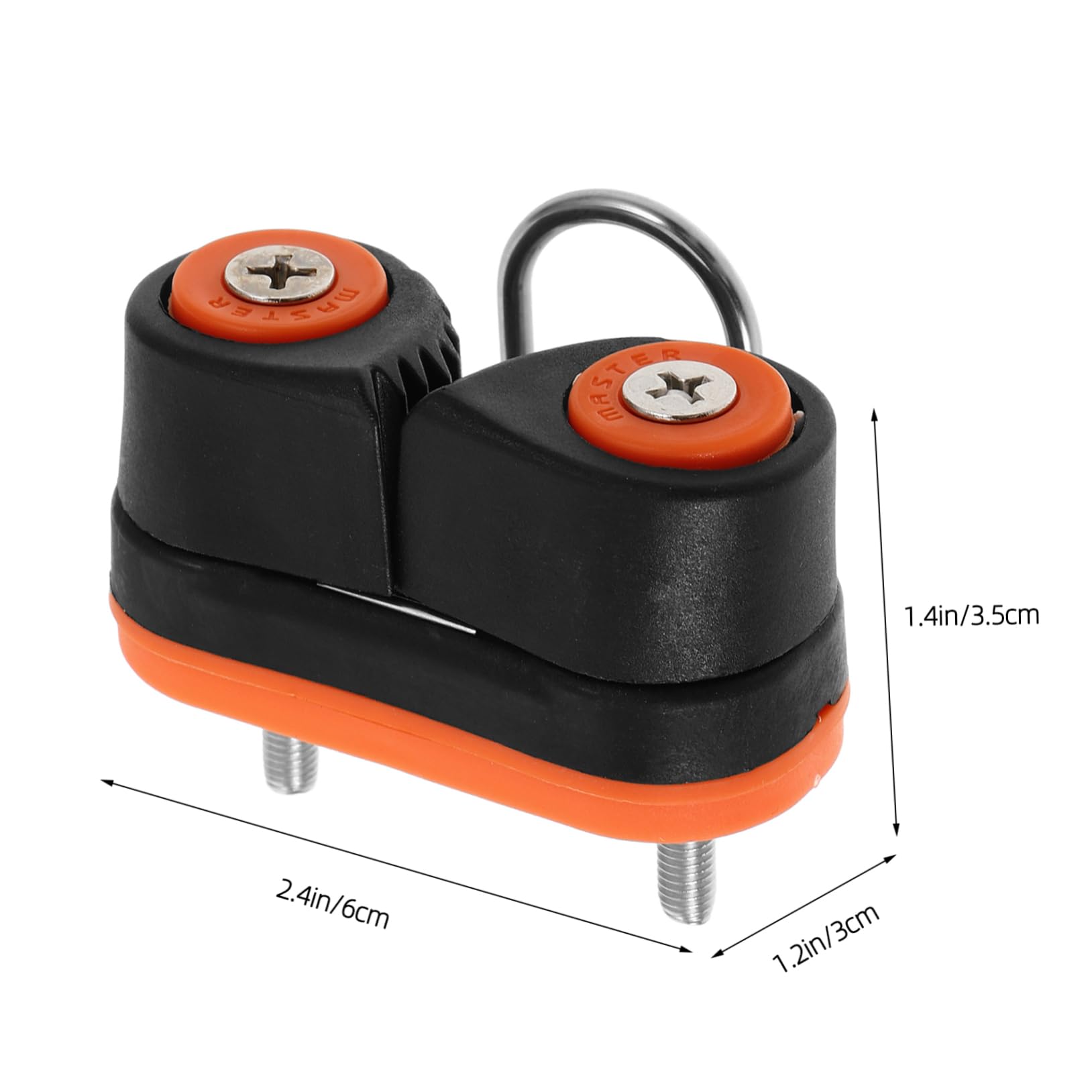 INOOMP Nylon Cam Cleat Double Cam Cleat Equipment Workouts Roller Design for Safety and Reliability Accessory for Boat Fitness Gear