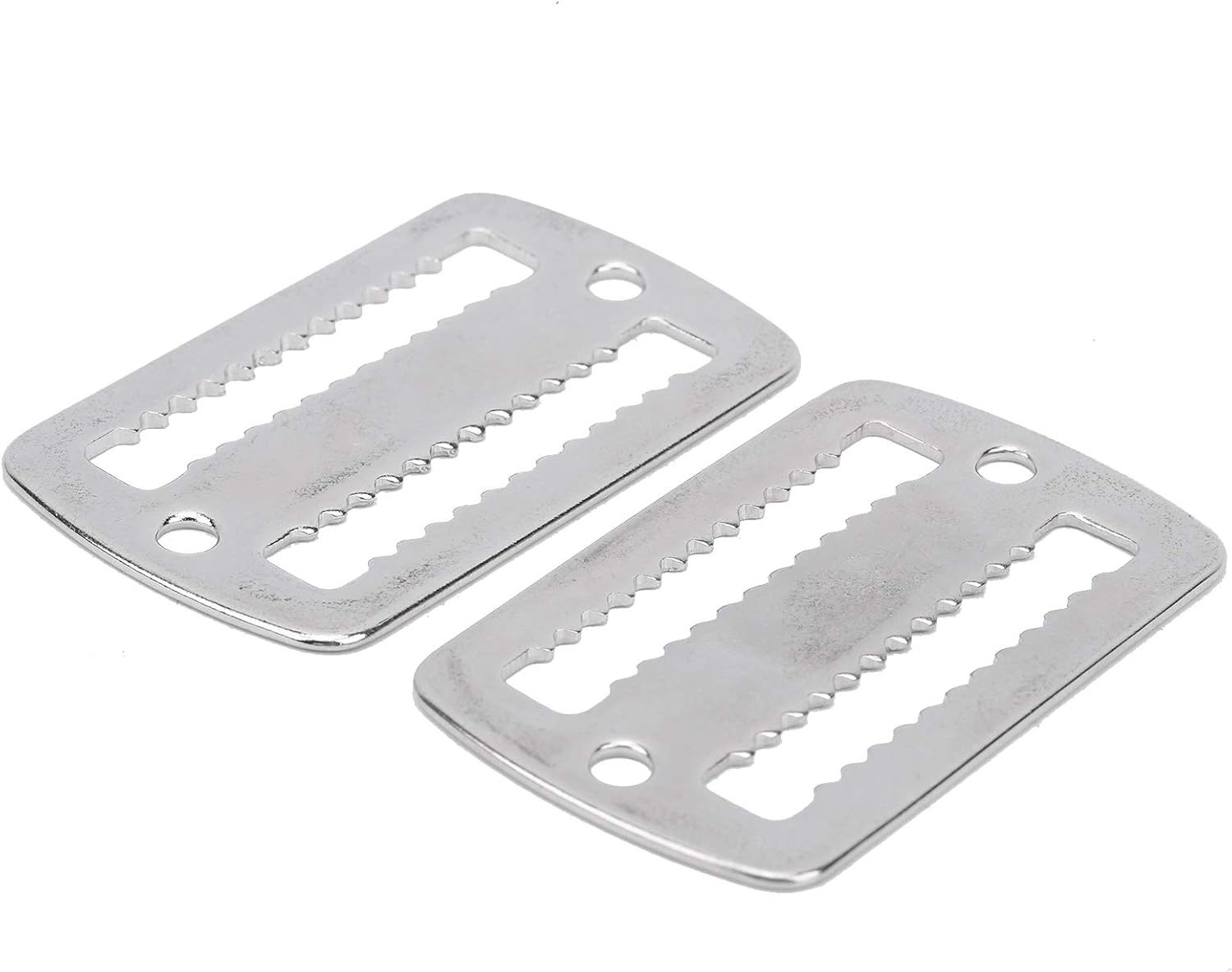 2pcs Diving Diving Weight Belt Slider 316 Stainless Steel Diving Strap Buckle Snorkelling Weight Belt Keeper Buckle