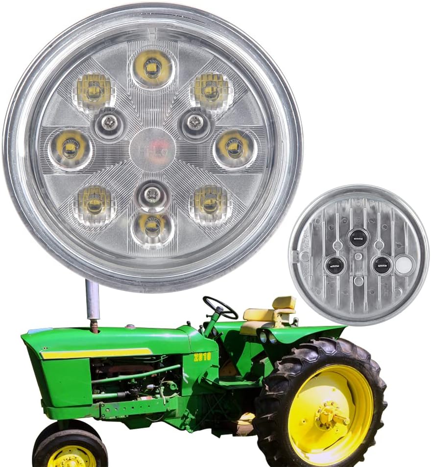 - Par36 24W LED Sealed Hi-Lo LED Work Light Tractor Bulb RE25126 Compatible with Tractor John Deere 9200 RE AR48723, AR85263,AR85264,AR93335,RE10962,RE10963,RE19081,RE19082,RE25126