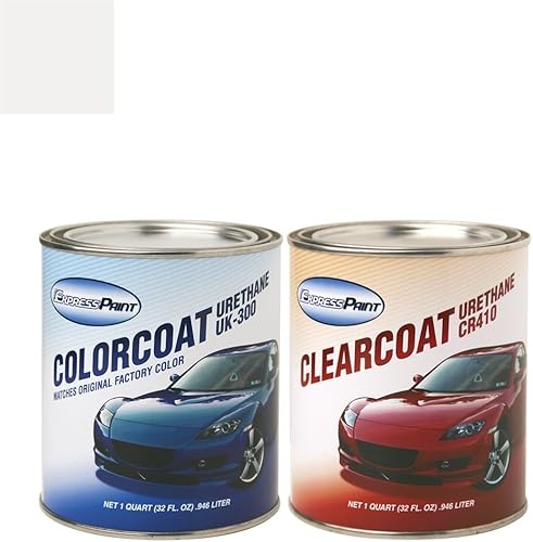 Vista 548 de ColorRite Tarro de media onza para Audi A8 pintura de retoque automotriz – Havanna Black Pearl Clearcoat LW8X – Color+Clearcoat paquete LW8X (2011)