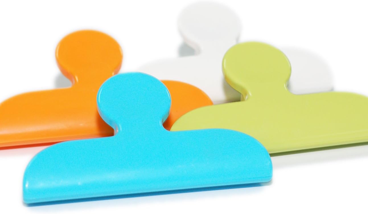 4-Pack Large, Chip, Bag Clips (4.3-inch Wide)