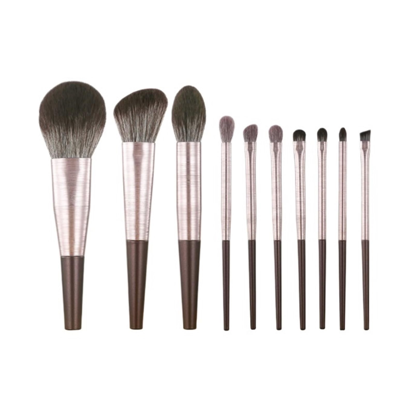 Set Pennelli Make Up Trucco Set Di Pennelli For Il Trucco Setole Morbide Da 10 Pezzi Pennello For Occhi For Contorno Del Viso Viaggio Professionali