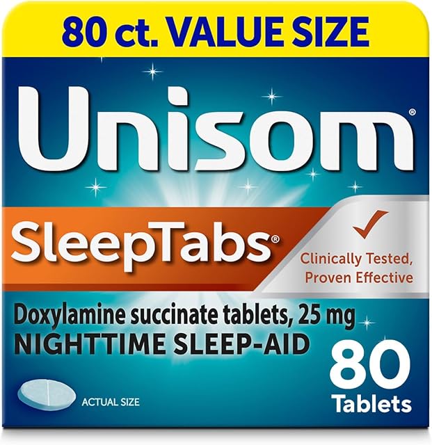 Unisom Nighttime Sleep-aid Doxylamine Succinate Tablets