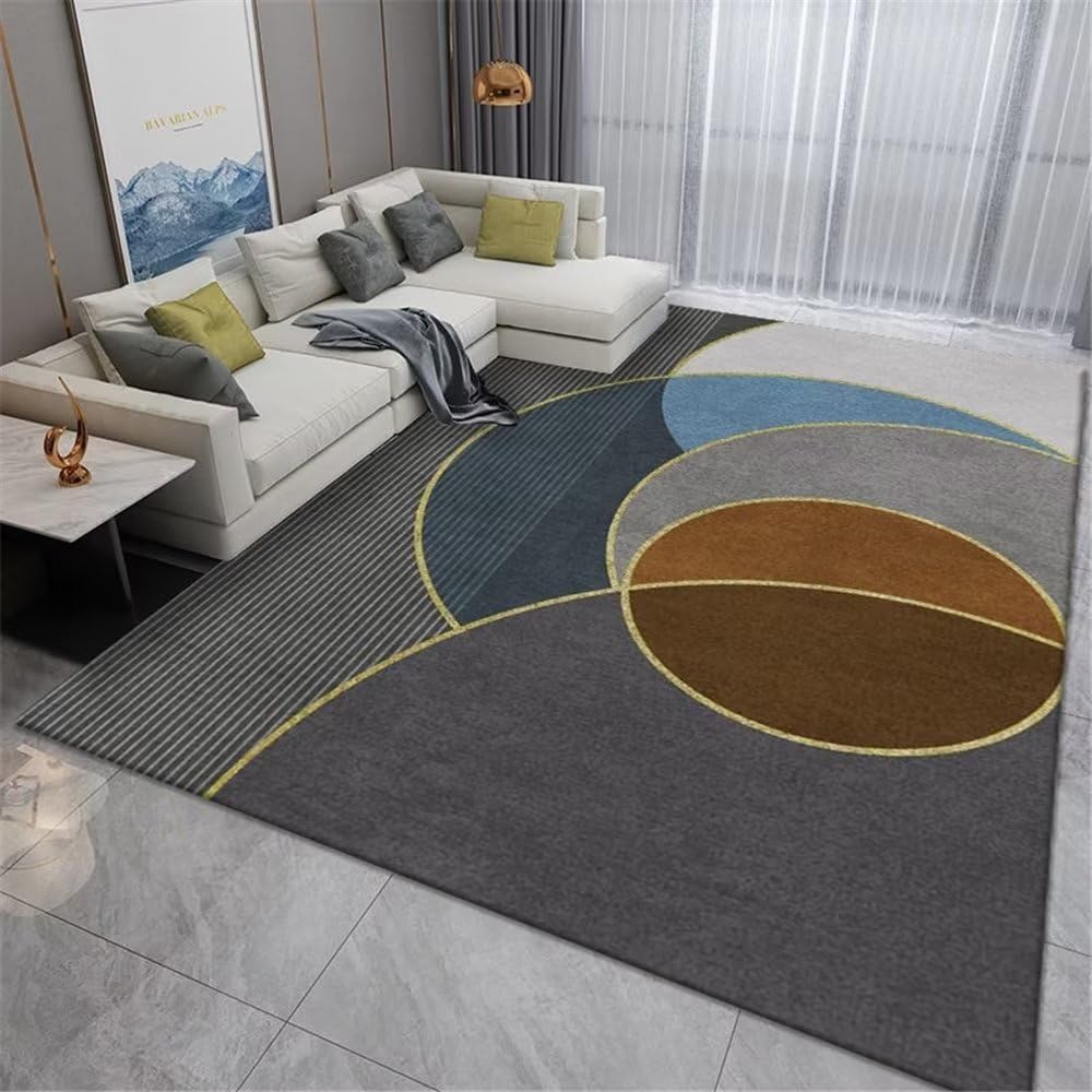 Tapis de salon football 100x160 cm antidérapant pour chambre enfant et jeu