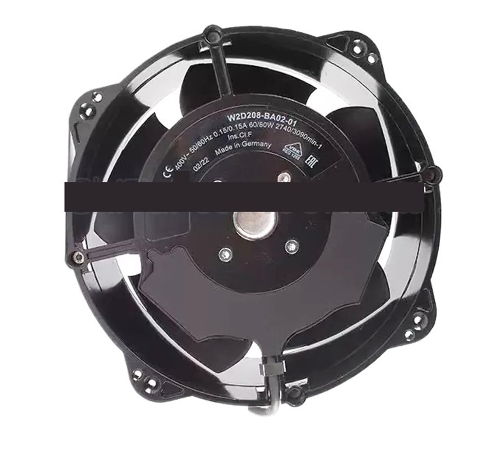 YMUGUEGH W2D208-BA02-01 M2D068-CF 400V 60/80W Inverter Fan