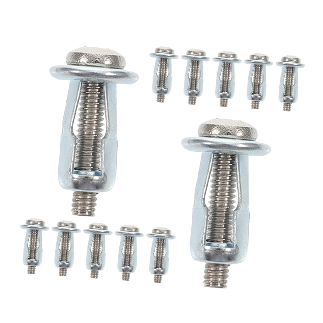 ARTIBETTER 15pcs Cavity Fixing Anchors for Plasterboard Hollow Wall Anchor Nuts Metal Expansion Bolt for Drywall