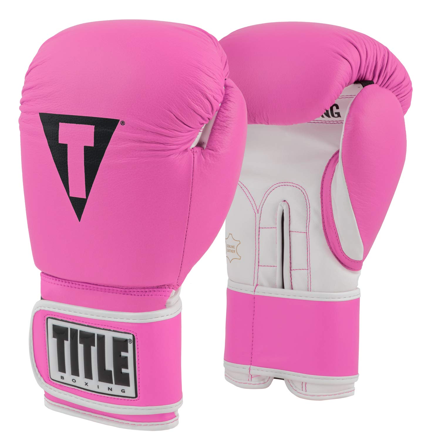 TITLE Boxing Pro Style Leather Training Gloves 3.0 - Boxing Gloves, Boxing Training Gloves, MMA Gloves, Oz Training Gloves, Kickboxing Gloves, Punching Bag Gloves, Sparring Gloves