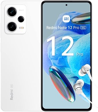 XIAOMI Redmi Note 12 Pro 5G Polar White 6GB RAM 128GB ROM