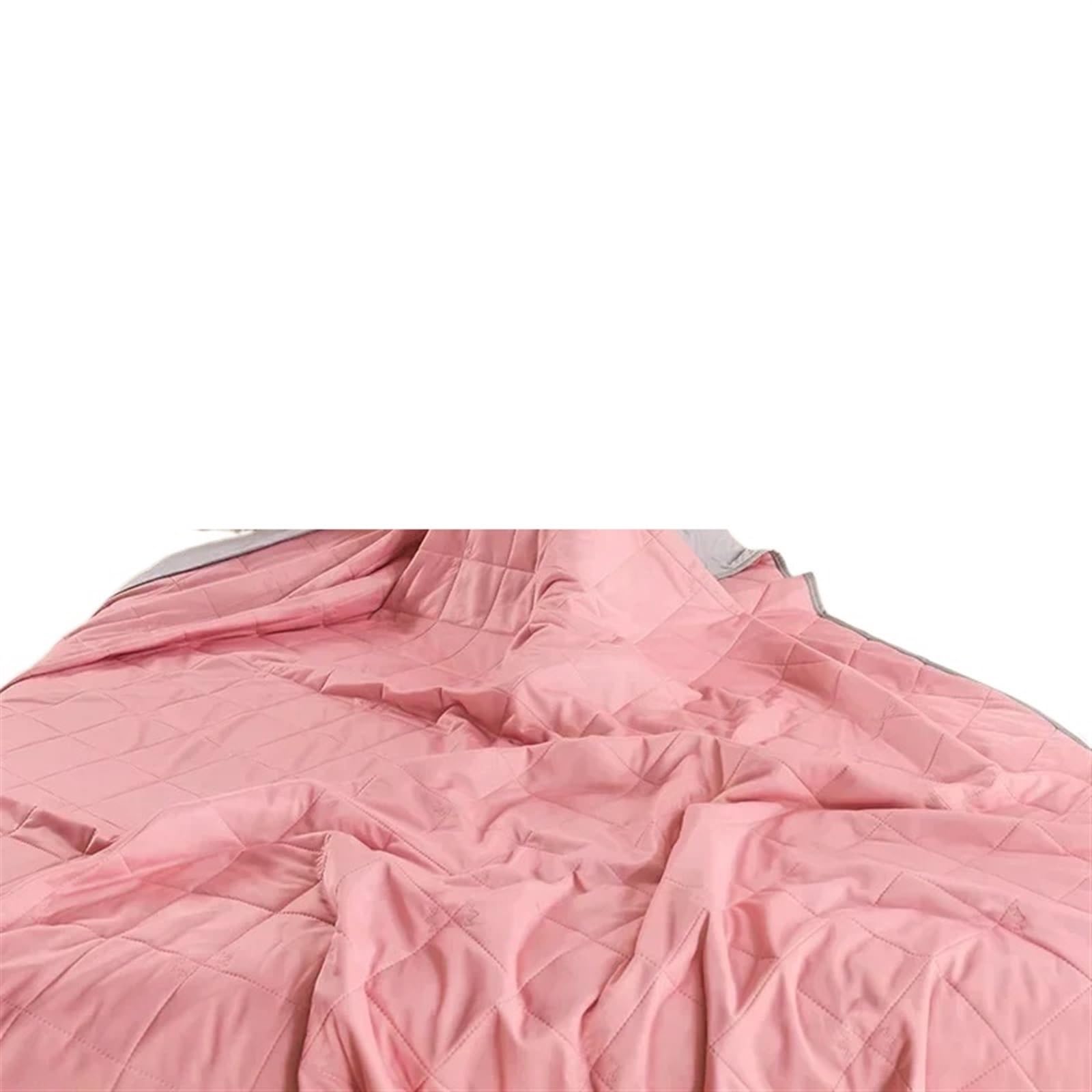EYRMQWJPC Cool Lightweight Blanket, Summer Ice Cooling Blanket Breathable Lightweight Multicolor 150x200cm 200x230cm(Pink,200X230cm)