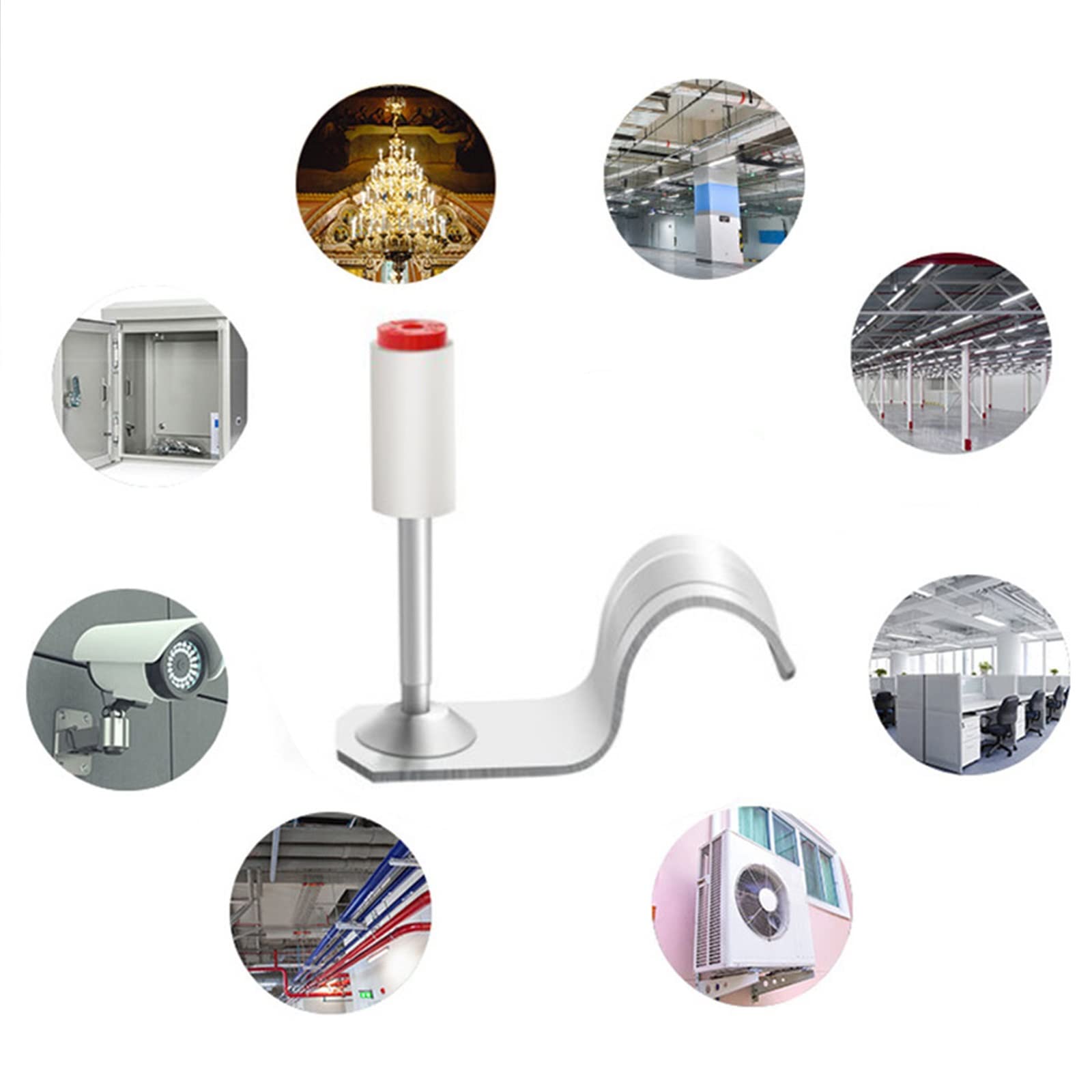 Cucitrice per Materiali Multipli - Mini Cucitrice per Pareti di Cemento, Cucitrice per Chiodi e Punti in Acciaio con Funzionamento Manuale