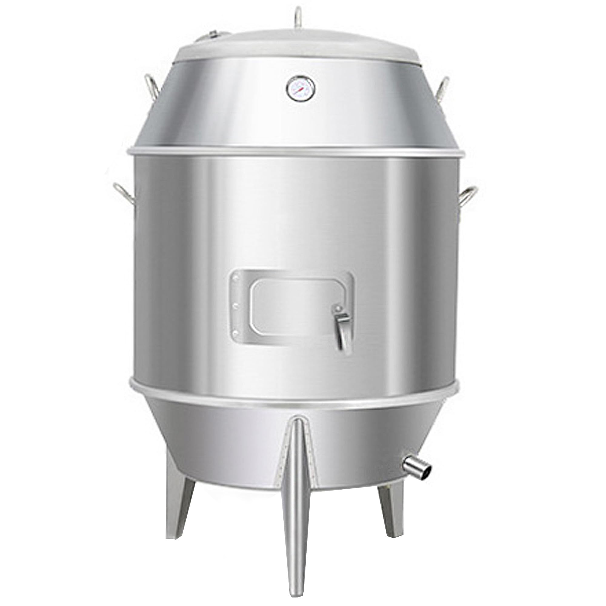 HQHAOTWU Charcoal Chicken Duck Roaster - Stainless Steel Grill & Roasting Machine for Duck, Turkey & More - 80CM Width