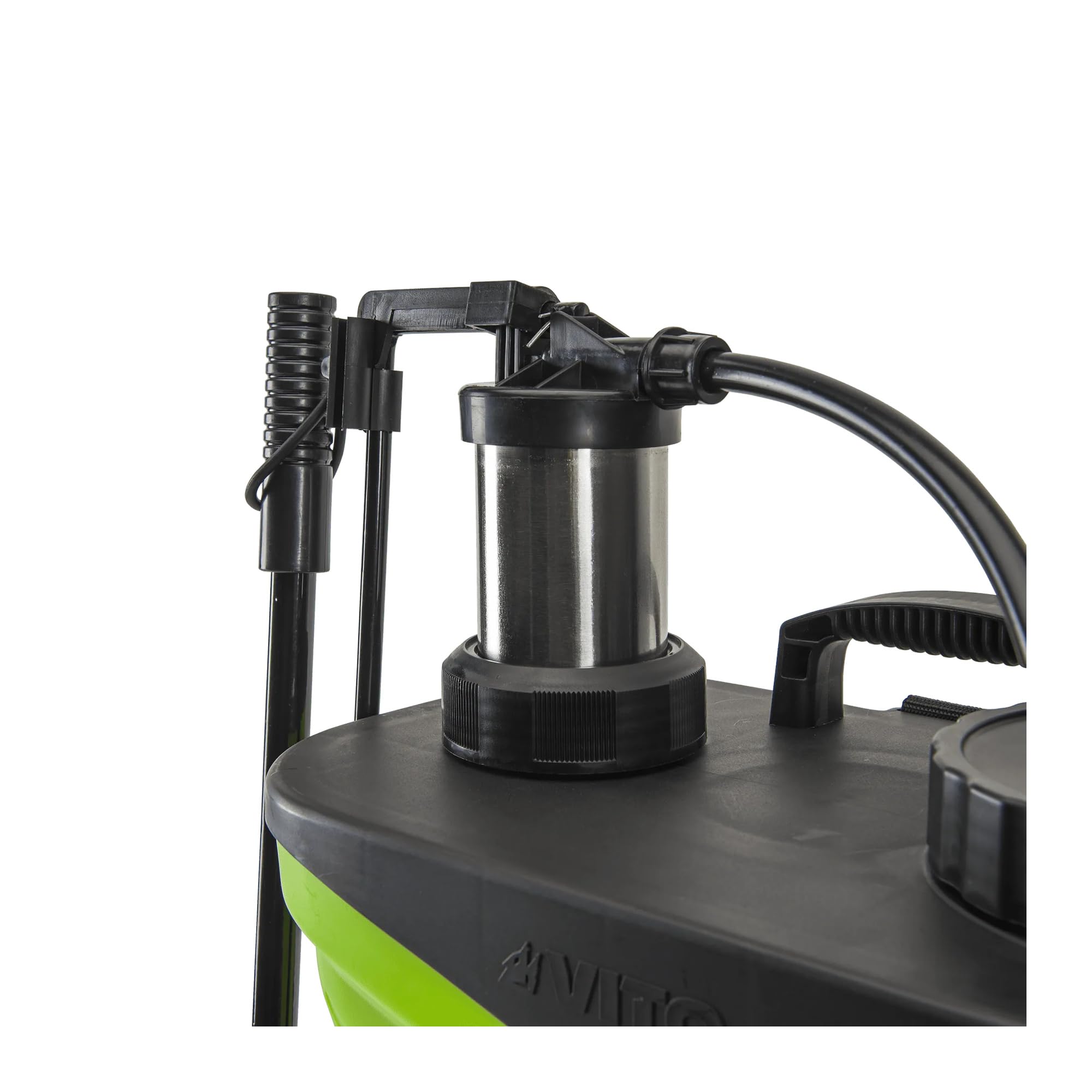 VITO VIPU16FM - Nebulizzatore manuale, 16 l, pompa in acciaio inox, 4 ugelli, lancia 60 cm, portata 2,5 m