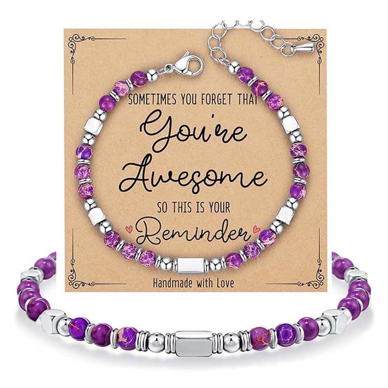 Image of Bracelets for Teen Girls Gifts Trendy Stuff Kids Back to School Students Boho Bracelet Graduation Teenage Girl Ideas 7 8 10 12 13 14 16 18 Birthday Easter Stocking Stuffers