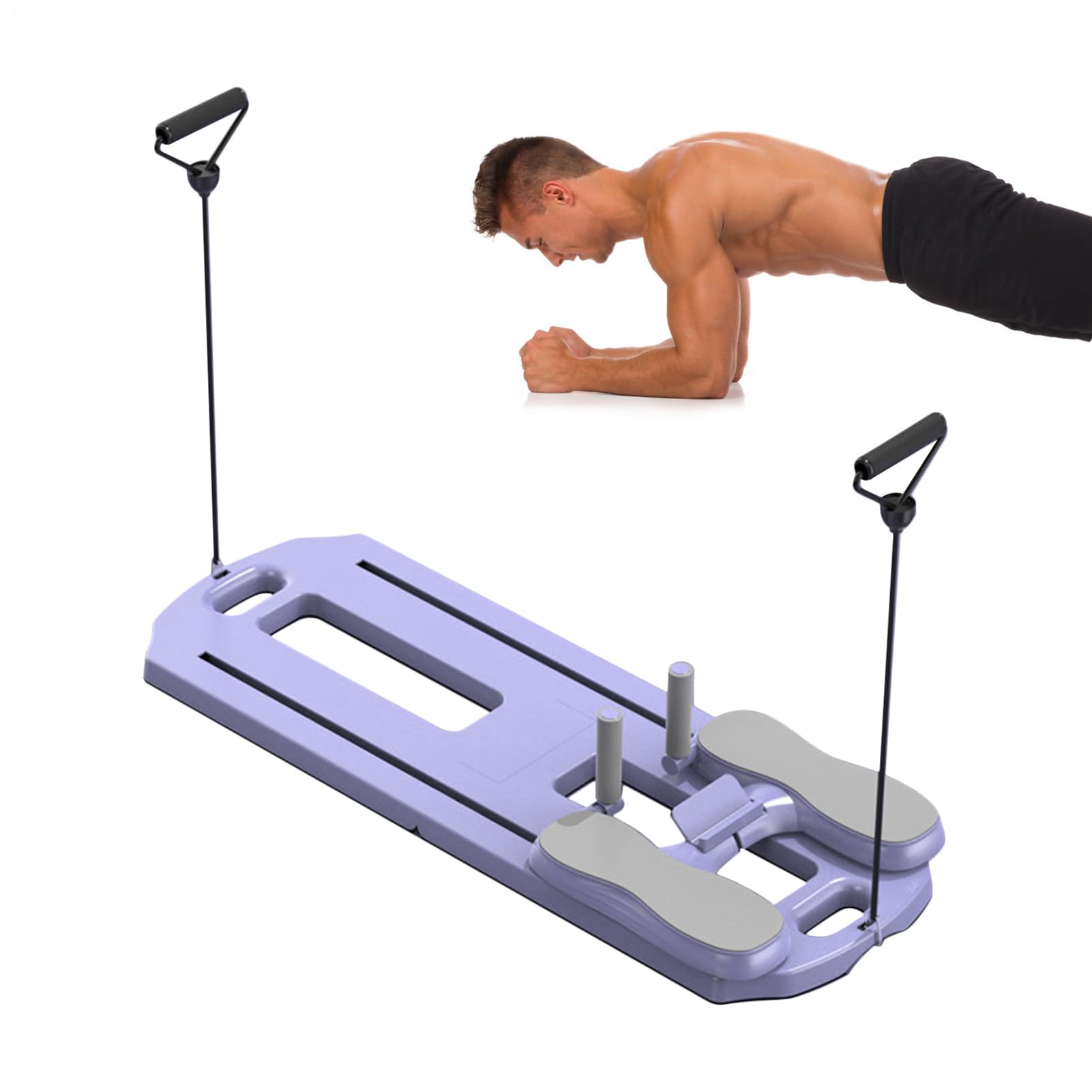 Tabla deslizante multiusos, máquina reformadora de pilates, equipo de pilates en casa, equipo de entrenamiento en casa, accesorios de pilates, tabla de ejercicios deslizante, tabla de pilate para el