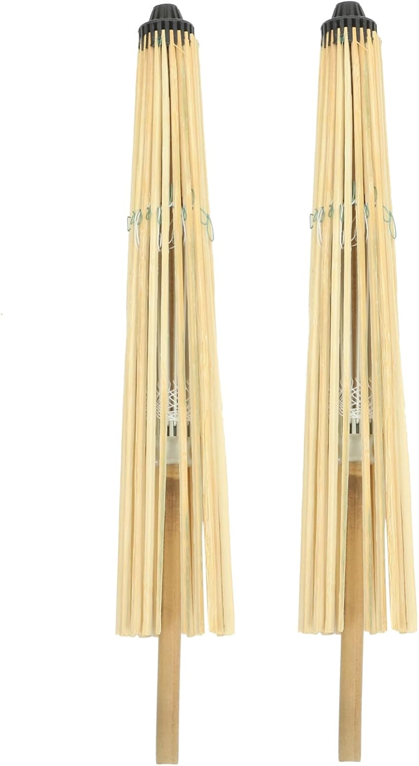 2pcs Handmade Oiled Paper Umbrella Skeleton Diy Oil Paper Umbrella Parasol Wooden Frame Vintage Making Accessories 82CM